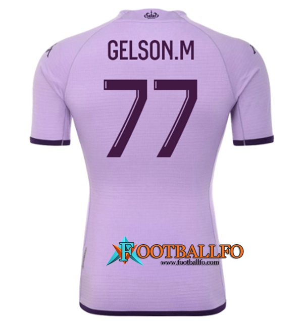 Camisetas De Futbol AS Monaco (GELSON.M #77) 2022/2023 Tercera