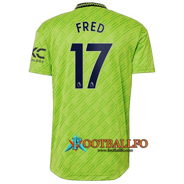 Camisetas De Futbol Manchester United (FRED #17) 2022/2023 Tercera