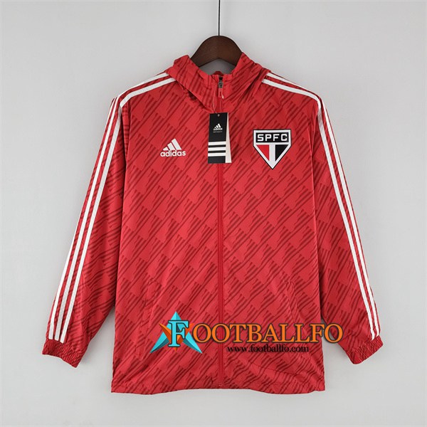 Rompevientos Sao Paulo FC Rojo 2022/2023