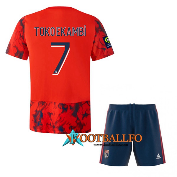 Camisetas De Futbol Lyon (TOKOEKAMBI #7) Ninos Segunda 2022/2023