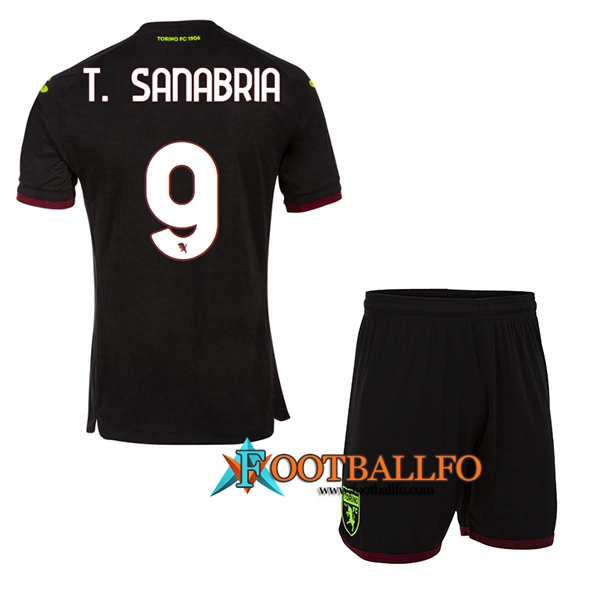 Camisetas De Futbol Torino (T.-SANABRIA #9) Ninos Tercera 2022/2023