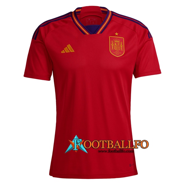 Nueva Camisetas De Futbol España Primera 2022/2023