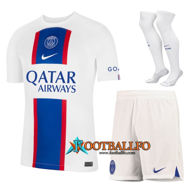 Camisetas De Futbol PSG Tercera (Cortos + Calcetines) 2022/2023