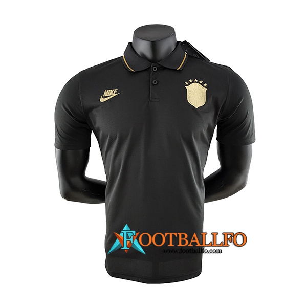 Camiseta Polo Brasil NIKE Negro 2022/2023