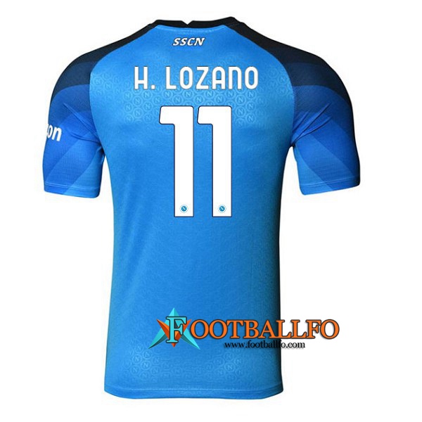 Camisetas De Futbol SSC Napoli (H. LOZANO #11) 2022/2023 Primera