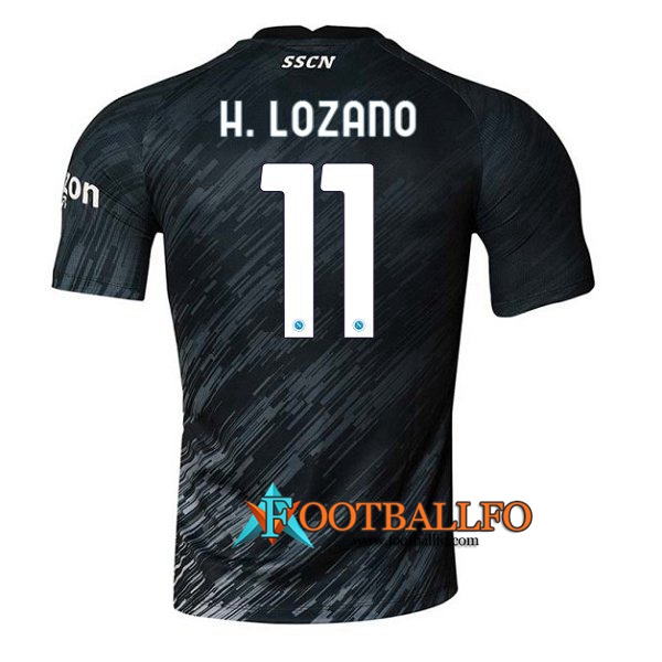 Camisetas De Futbol SSC Napoli (H. LOZANO #11) 2022/2023 Tercera