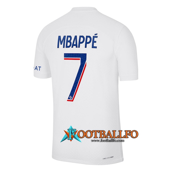 Camisetas De Futbol PSG (MBAPPÉ #7) 2022/2023 Tercera