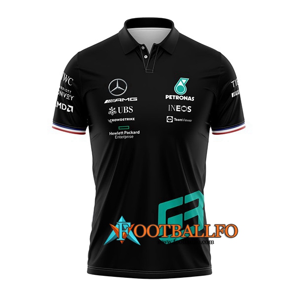 Polo F1 Mercedes Benz Team Negro 2022