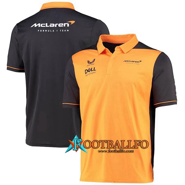 Polo F1 McLaren Team Naranja/Negro 2022