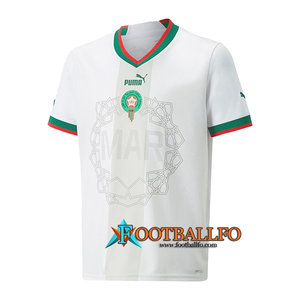 Nueva Camiseta Equipo Nacional Marruecos Segunda 2022/2023