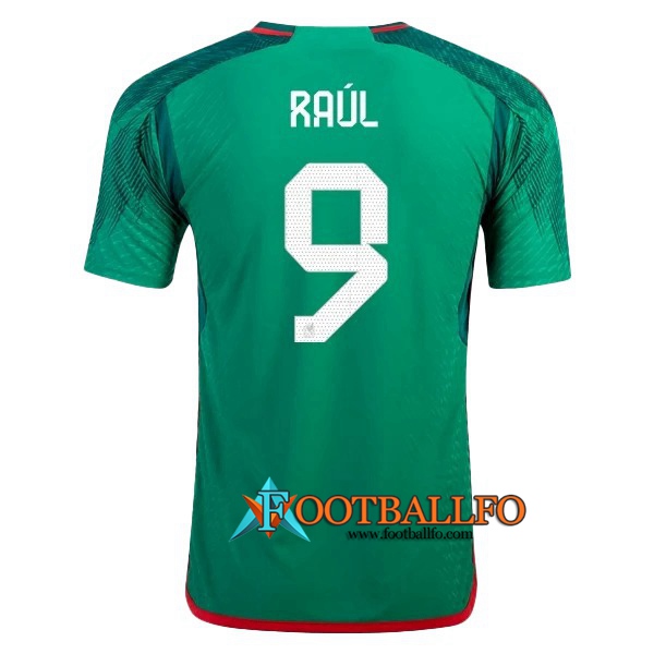 Camiseta Equipo Nacional México (RAÚL #9) 2022/2023 Primera