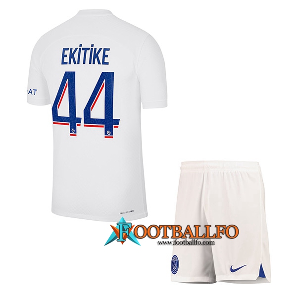 Camisetas De Futbol PSG (EKITIKE #44) Ninoss Tercera 2022/2023