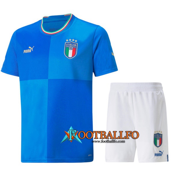 Camisetas De Futbol Italia Primera + Cortos Copa Del Mundo 2022