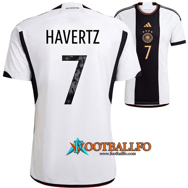 Camisetas De Futbol Alemania (HAVerdeZ #7）Copa Del Mundo 2022 Primera