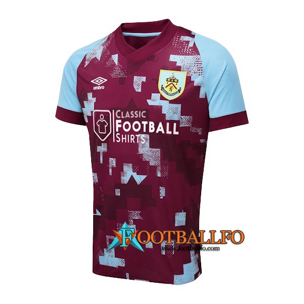Nueva Camisetas De Futbol Burnley Primera 2022/2023