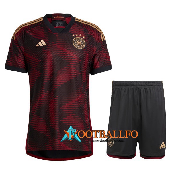 Camisetas De Futbol Foot Alemania Segunda + Cortos 2022/2023