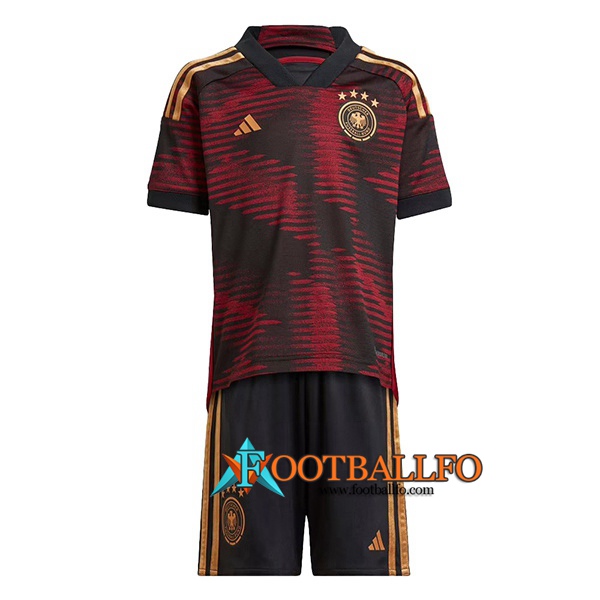 Nueva Camisetas De Futbol Alemania Ninos Segunda 2022/2023