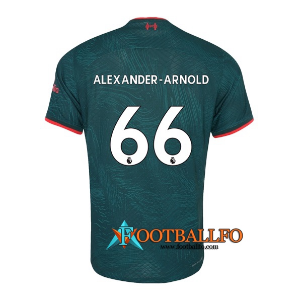 Camisetas De Futbol Liverpool (ALEXANDER-ARNOLD #66) 2022/2023 Tercera