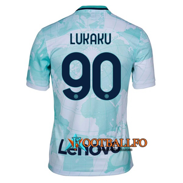 Camisetas De Futbol Inter Milan (LUKAKU #90) 2022/2023 Segunda