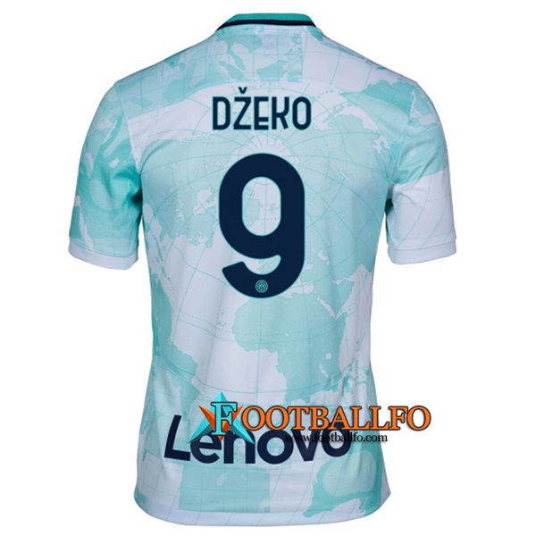 Camisetas De Futbol Inter Milan (DŽEKO #9) 2022/2023 Segunda