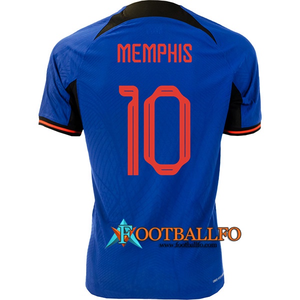 Camiseta Nacional Países Bajos (MEMPHIS #10) 2022/2023 Segunda