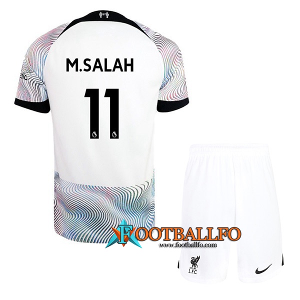 Camisetas De Futbol Liverpool (M.SALAH #11) Ninos Segunda 2022/2023