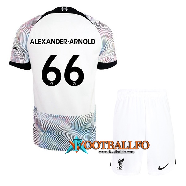 Camisetas De Futbol Liverpool (ALEXANDER-ARNOLD #66) Ninos Segunda 2022/2023