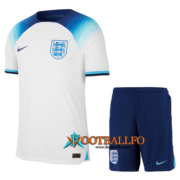 Camisetas De Futbol Inglaterra Primera + Cortos 2022/2023