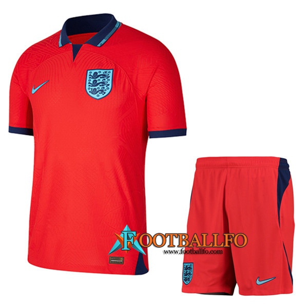 Camisetas De Futbol Inglaterra Segunda + Cortos 2022/2023