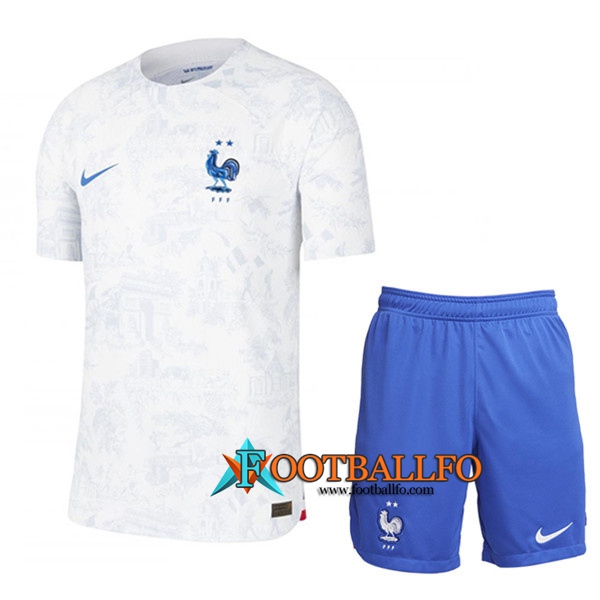 Nueva Camisetas De Futbol Francia Segunda 2022/2023
