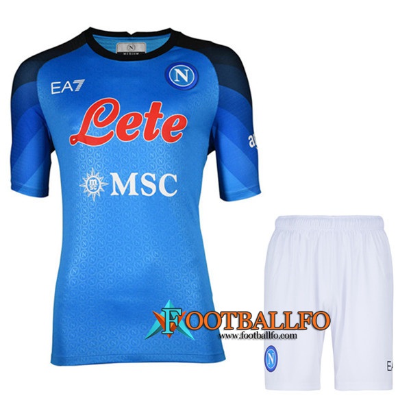 Camisetas De Futbol SSC Napoli Primera + Cortos 2022/2023