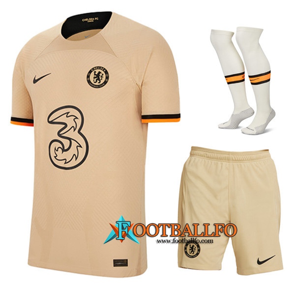 Camisetas De Futbol FC Chelsea Tercera (Cortos + Calcetines) 2022/2023