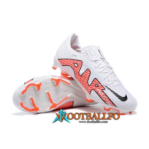 Nike Botas De Fútbol Mercurial Vapor XV FG Blanco/Rojo