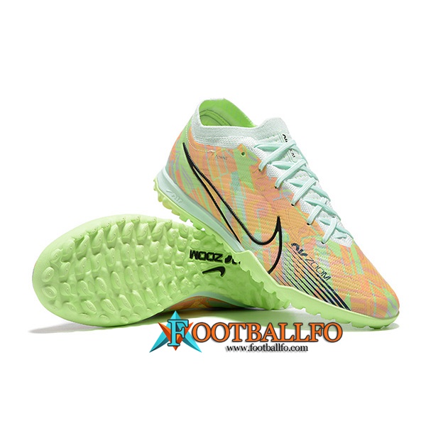Nike Botas De Fútbol Vapor 15 Academy TF Verde/Naranja