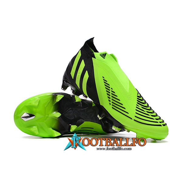 Adidas Botas De Fútbol Predator Edge Geometric+ FG Verde/Negro