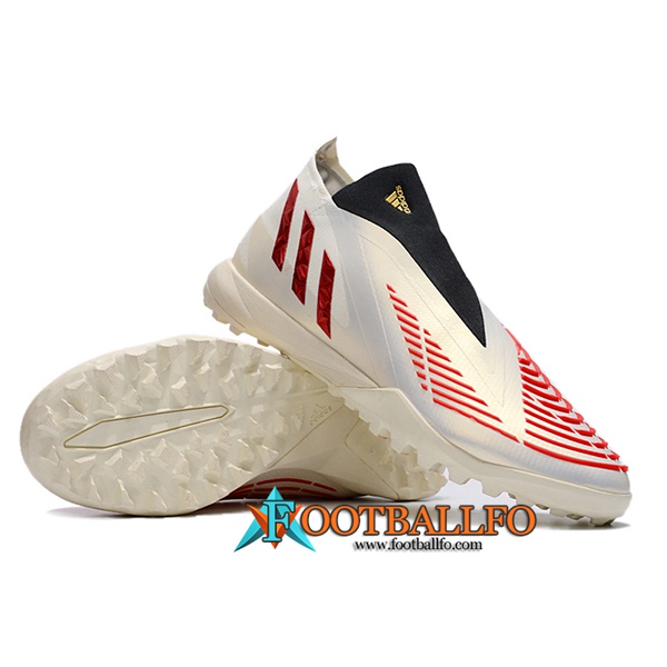 Adidas Botas De Fútbol Predator Edge1 TF Dorado/Rojo
