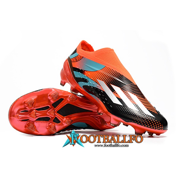 Adidas Botas De Fútbol X Speedportal .1 2022 World Cup Boots FG Negro/Naranja