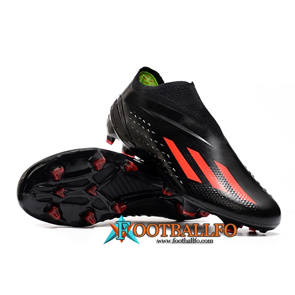 Adidas Botas De Fútbol X Speedportal .1 2022 World Cup Boots FG Negro/Rojo