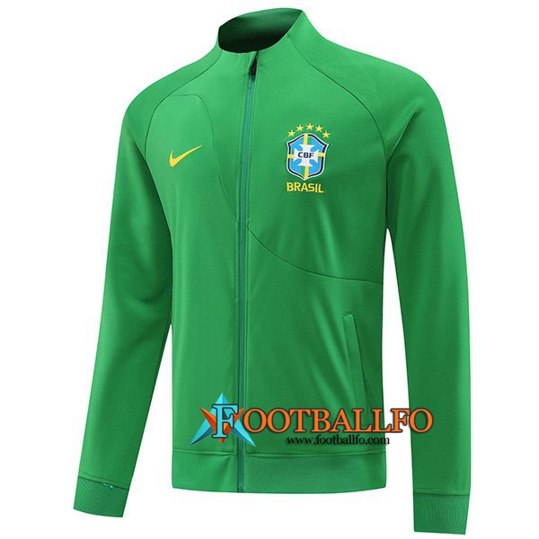 Chaquetas Futbol Brasil Verde 2022/2023