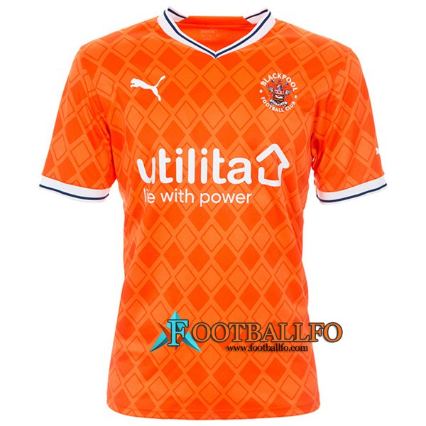 Nueva Camisetas De Futbol Blackpool Primera 2022/2023