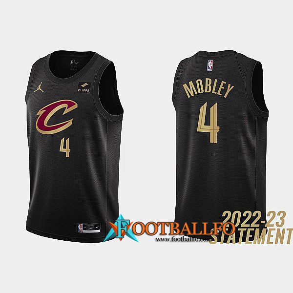 Camisetas Cleveland Cavaliers (MOBLEY #4) 2022/23 Negro