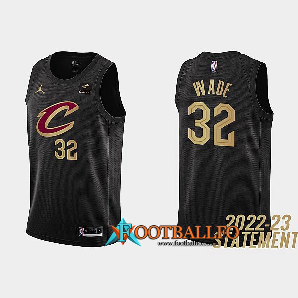 Camisetas Cleveland Cavaliers (WADE #32) 2022/23 Negro