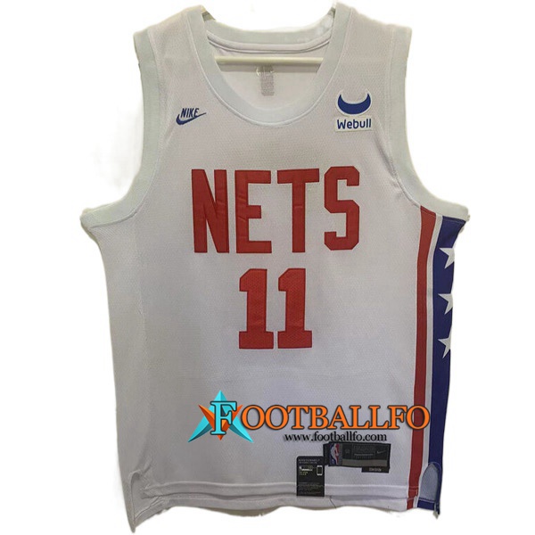 Camisetas Brooklyn Nets (IRVING #11) 2022/23 Blanco
