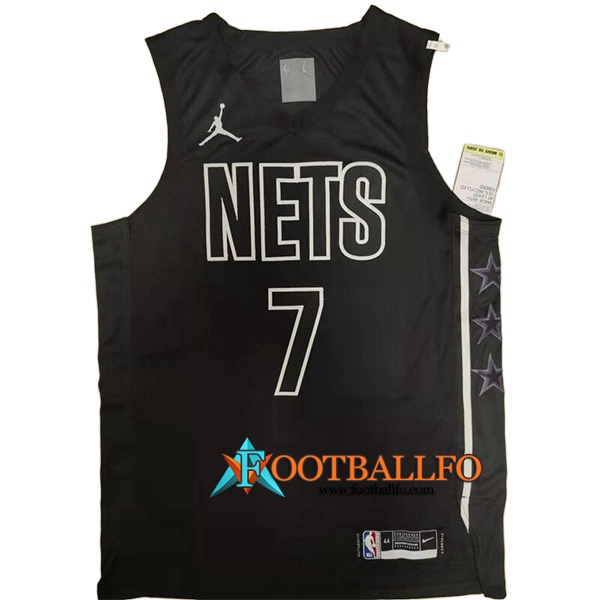 Camisetas Brooklyn Nets (DURANT #7) 2022/23 Negro
