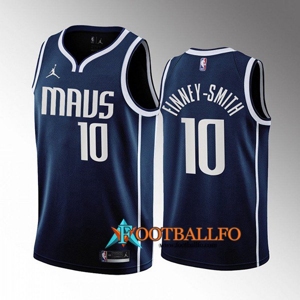 Camisetas Dallas Mavericks (FINNEY-SMITH #10) 2022/23 Azul marino