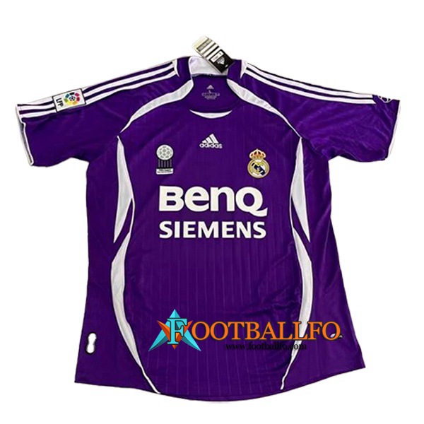 Camisetas De Futbol Real Madrid Retro Portero 2006/2007