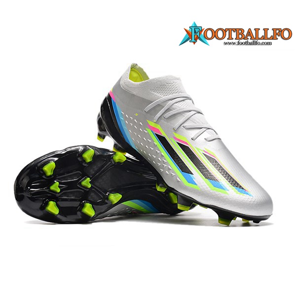 Adidas Botas De Fútbol X Speedportal .1 2022 World Cup Boots FG Gris Claro