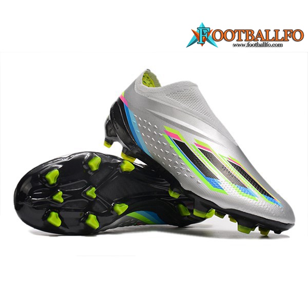 Adidas Botas De Fútbol X Speedportal .1 2022 World Cup Boots FG Gris Claro