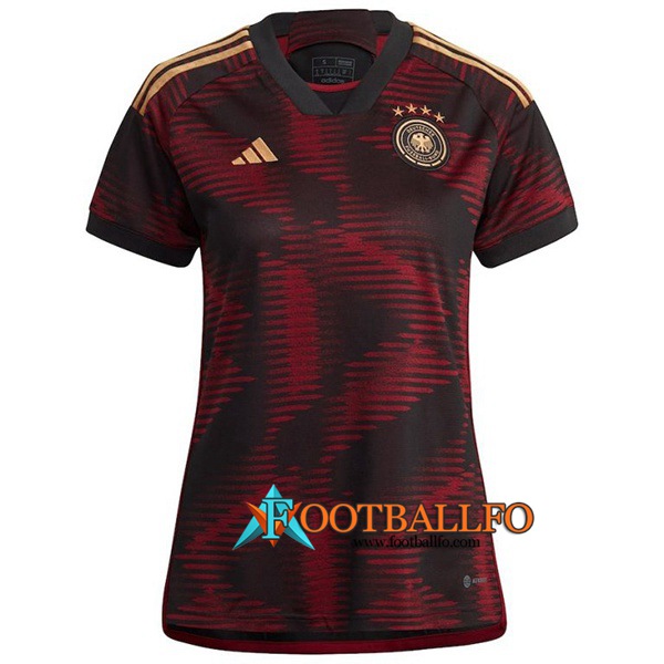Camisetas De Futbol Alemania Mujer Segunda 2022/2023