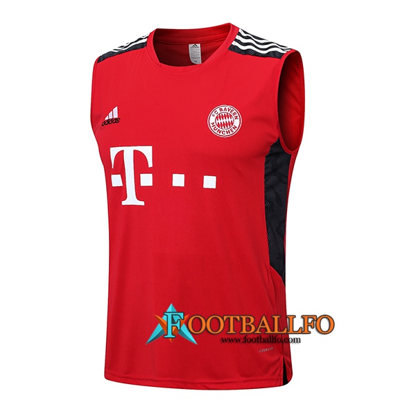 Chalecos De Futbol Bayern Munich Rojo 2022/2023